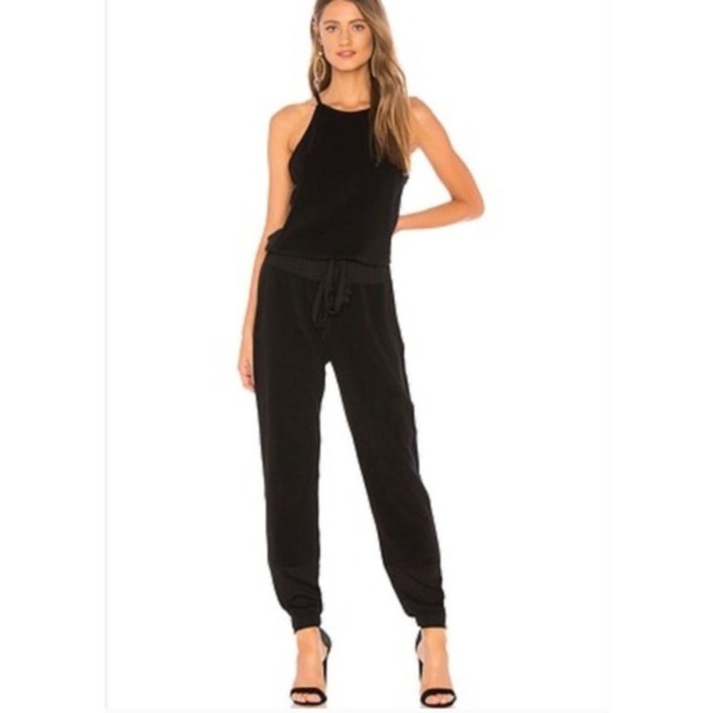 Young Fabulous and‎ Broke black Diego drawstring jumpsuit